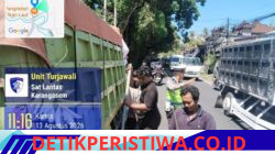 Antisipasi Kemacetan, Unit Turjawali Sat Lantas Lakukan Pengaturan Saat Truk Patah As di Jalur Sengkidu Amlapura