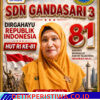 Lomba Futsal Guru Memakai Daster  dengan Siswa Meriahkan HUT RI ke – 81 di SDN Gandasari 3