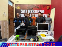 Polres Bireuen Tangkap Spesialis Pembobol Rumah Sekolah