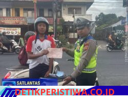 Tekan Angka Pelanggaran Lalulintas, Satlantas Polres Karangasem Berlakukan Tilang Manual