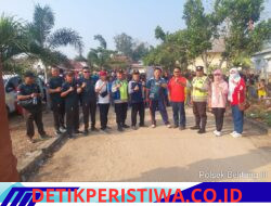 Polsek Belitang III Laksanakan Pengamanan Dan Pengawalan Jalan Santai Forkopimcam Dalam Rangka HUT ke-81 Kemerdekaan RI