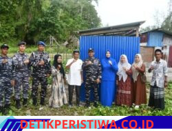 Danlanal Simeulue Resmikan Toilet di Pantai Babang, Wujud Kepedulian TNI AL Terhadap Fasilitas Masyarakat