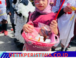 Semangat Anak Negeri, SDN Bahgie Bertona Ramaikan Karnaval Kemerdekaan di Bandar