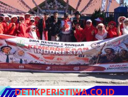 SMA Negeri 1 Bandar Meriahkan Pawai dengan Keragaman Budaya dan Kreasi Siswa