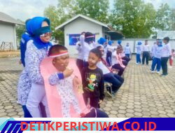 Semarak HUT Ke-81 Kemerdekaan RI, Keluarga Besar Lanal Bintan Ikuti Berbagai Perlombaan
