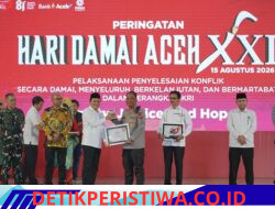 Hadiri Opening Ceremony HDA Ke-21, Kapolda Aceh Terima Penghargaan dari Gubernur