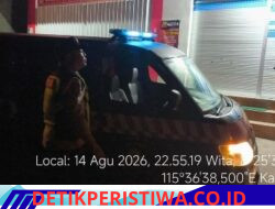 Ciptakan Rasa Aman Malam Hari, Polsek Bebandem Intensifkan Blue Light Patrol di Sejumlah Kawasan Strategis