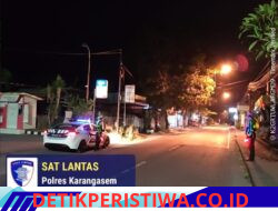 Cegah Aksi Balap Liar Sat Lantas Polres Karangasem Intensifkan Patroli pada Malam Minggu