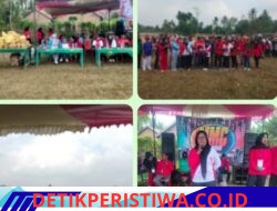 Kebersamaan Kades PJ, Perangkat Desa, Warga Masyarakat Srimulyo Dalam Menyambut Dan Meriahkan HUT RI Ke- 81 Tahun 2026, Mengadakan kegiatan Jalan Sehat Bersama