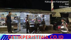 Jaga Kondusifitas Beberapa Kawasan Obyek Vital, Polsek Bebandem Gelar Patroli KRYD dan Barcode 