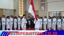 Kapolda Banten Hadiri Pengukuhan Paskibraka dan Pasukan 45 Provinsi Banten 2026