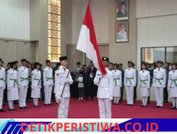 Kapolda Banten Hadiri Pengukuhan Paskibraka dan Pasukan 45 Provinsi Banten 2026