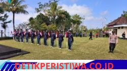 Semarakan HUT Kemerdekaan RI ke-81, Forkopincam Bebandem Kawal Ketat Pengamanan dan Monitoring Kegiatan Pelacakan di Tugu Pahlawan Tanah Aron