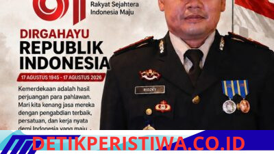 Gelorakan Kemerdekaan! Wakapolres Cilegon Serukan Gelombang Persatuan dan Kebangkitan Nasional di HUT ke-81 RI