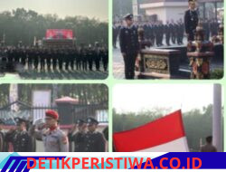 Upacara HUT RI Ke- 81 Tahun 2026 Polres Oku Timur, di Pimpin Langsung Oleh Wakapolres Kompol Hendri