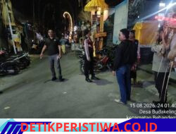 Tingkatkan Kondusifitas Situasi Kamtibmas, Polsek Bebandem Intensifkan KRYD Patroli Dialogis Malam Hari