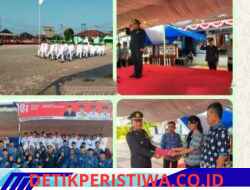 Upacara Penurunan Bendera Merah Putih Dalam Rangka Hut Ri ( Hari Ulang Tahun Republik Indonesia ) Yang Ke-81 Tahun 2026 Di Kecamatan Buay Madang