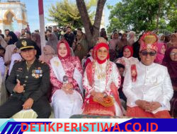 Camat Jangka Irup Upacara HUT RI ke-81