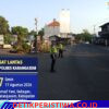 Rutinitas Pos Sore, Sat Lantas Lakuan Gatur Lalin di Pos 3 Patung Salak Jasri
