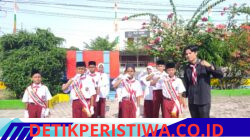 Upacara HUT ke-81 RI di SD Negeri 1 Lampoh Saka Berlangsung Khidmat