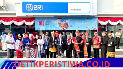 Semarak HUT RI ke-81, BRI Kantor Cabang Pondok Gede Gelar Upacara dan Beragam Perlombaan