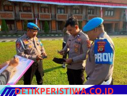 Tingkatkan Kedisiplinan dan Profesionalisme Personel,  Bidpropam Polda Bali Laksanakan Gaktiplin Personil Polda Bali