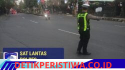 Cegah Kemacetan, Personel Sat Lantas Polres Karangasem Intensifkan Gatur Lalin di Simpang 3 Pesagi
