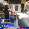 Sebelum Proses Penerbitan STNK,  Petugas Sat Lantas Gosok Mesin di Laksanakan SAMSAT Karangasem