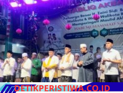 Maulid Akbar H. Zaini Sidi Berjalan Lancar,Hadir Danyon 202 Tajimalela dan Ribuan Jemaah