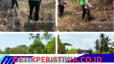 Polres OKU Timur Berhasil Cegah 116 Lokasi Titik Api Karhutla
