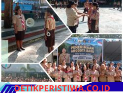 Perkemahan Penerimaan Anggota Baru Gudep 06 – 059 – 060 SMPN 7 Bitung Terlaksana Dengan Penuh Rasa Tanggung Jawab