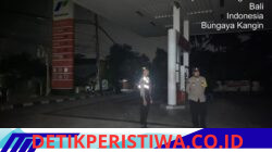 Cegah Potensi Aksi Kejahatan Malam Hari, Polsek Bebandem Gelar Patroli Barcode Menyasar Objek Vital