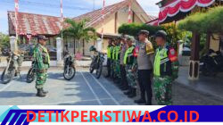Polsek dan Koramil 07 Jangka Gelar Patroli, Komit Sinergi Jaga Keamanan