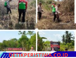 Bulan Juli Hingga Agustus 2026, Polres Oku Timur Berhasil Melakukan Pencegahan Terhadap 116 Potensi Titik Api Kebakaran Hutan Dan Lahan
