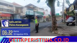 Cegah Lakalantas, Anggota Sat Lantas Polres Karangasem Lakukan PH Pagi di MAN Amlapura
