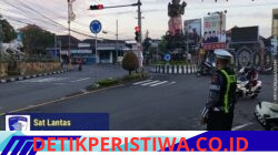 Jaga Ketertiban dan Kelancaran Arus Lalulintas, Personil Sat Lantas Rutin Lakukan Gatur Pagi di Ktl 1 Subagan