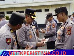 Pastikan Kedisiplinan dan Keprofesionalan dalam Bertugas, Polres Karangasem Gelar Operasi Gaktibplin Dadakan Usai Apel Pagi
