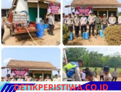 polres Oku Timur Melaksanakan Giat Pencegahan Karhutla, di Wilayah Hukum Polres Oku Timur