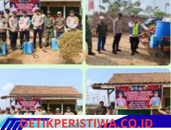 Pengecekan Posko Siaga Penanggulangan Karhutla Di Wilkum Polsek Belitang Iii Polres Oku Timur