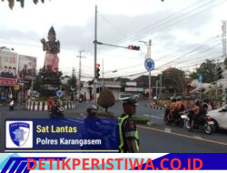 Jaga Ketertiban dan Kelancaran Arus Lalulintas, Personil Lantas, Laksanakan Gatur Lalin Pagi Hari di Ktl 1 Subagan