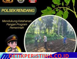 Dukung Ketahanan Pangan Nasional, Polsek Rendang Melaksanakan Penanaman Jagung di Dusun Batang Desa Besakih
