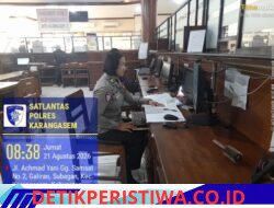 Sat Lantas Polres Karangasem Tingkatkan Pelayanan, Serahkan STNK Baru Secara Cepat, Ramah dan Transparan