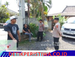 Pererat Sinergi dan Pastikan Situasi Kamtibmas Kondusif, Personel Polsak Sidemen Gelar Patroli Dialogis 