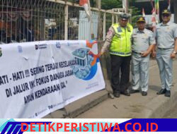 Tekan Angka Kecelakaan, PT Jasa Raharja (PERSERO ) Kantor Wilayah Utama DKI Jakarta Gelar Safety Campaign di Wilayah Jakarta Utara