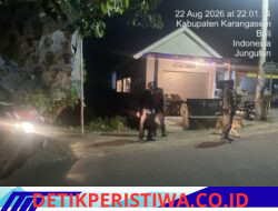 Tingkatkan Kemanan Wilayah, Polsek Bebandem Intensifkan Patroli Barcode Sambangi Beberapa Objek Vital