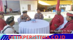 Kapolsek Bebandem Hadiri Rangkaian Upacara Pitra Yadnya dan Atma Wedana Masal, Bersama Warga Pande Karangasem