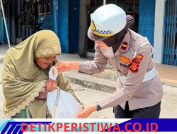 Polres Bireuen Berbagi di hari Jum’at Dengan Masyarakat Kurang Mampu