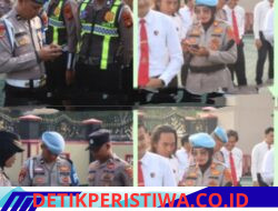 Kasi Propam Polres Oku Timur Melaksanakan Penertiban Keseluruh Anggota Personel