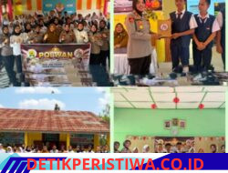 HUT Polwan ke-78, Polres OKU Timur Gelar Polwan Goes to School