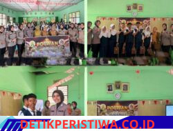 Polwan Polsek BMT Melaksanakan kegiatan Polwan Goes to SCHOOL Dalam Rangka Hari Jadi POLWAN RI ke 78 Tahun 2026, di SMP Negeri 02 Belitang
